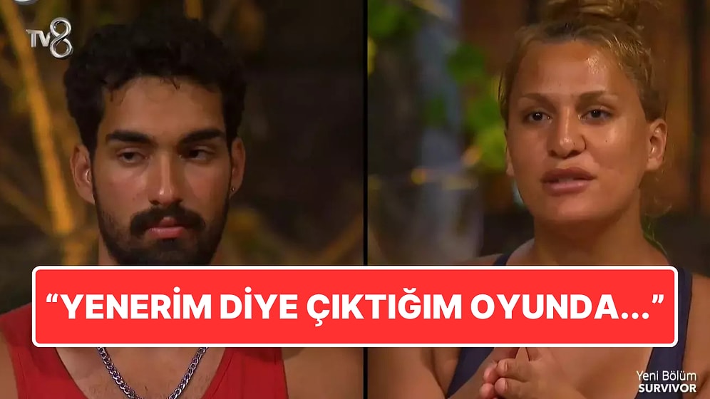 Survivor'dan Elenen Adilhan'dan Almeda'ya Yenilmesine Esprili Paylaşım