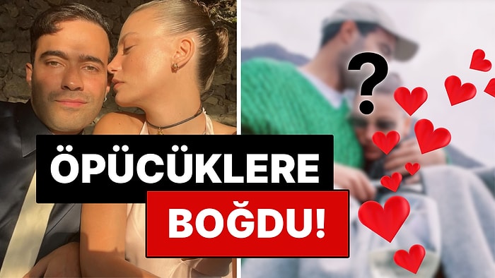 Aşka Gelen Mert Demir Sevgililer Günü Paylaşımında Serenay Sarıkaya'yı Öpücüklere Boğdu!