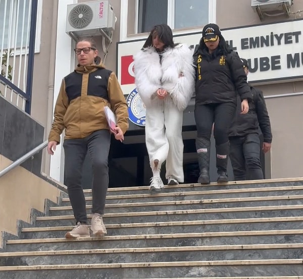 'Müstehcenlik' suçundan ikinci kez gözaltına alınan Taşkın, geceyi Ahlak Büro Amirliğinde geçirdikten sonra hakkında ev hapsinde adli kontrol kararı verilmişti.