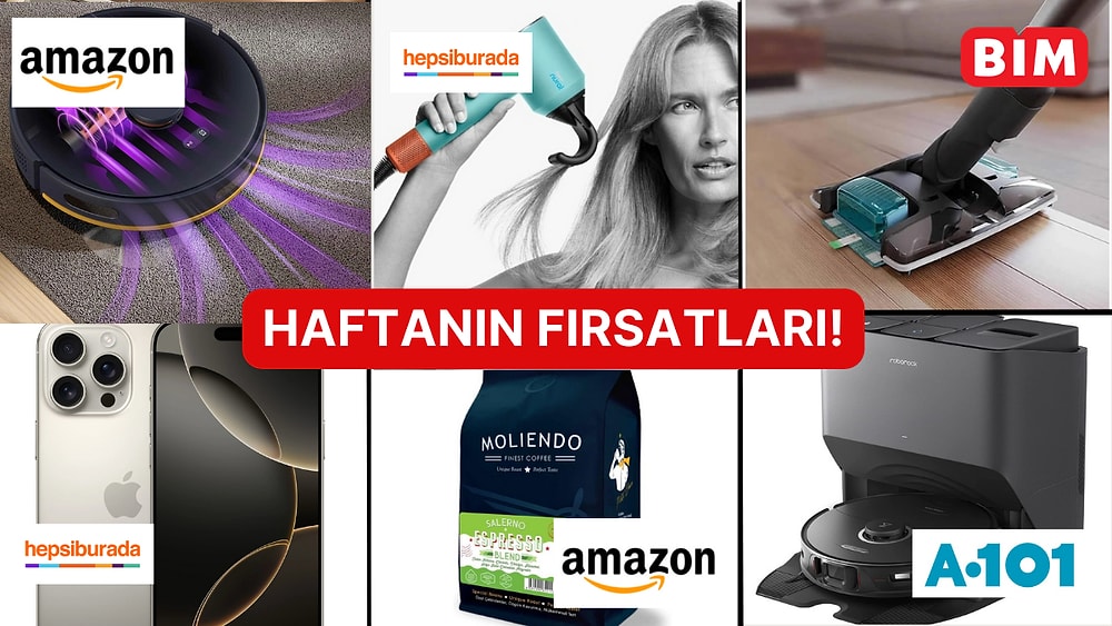 Haftanın Tüm İndirimleri Burada! Hepsiburada'dan Amazon'a Dikkat Çeken İndirimler ve Aktüel Katalogları