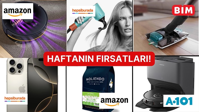 Haftanın Tüm İndirimleri Burada! Hepsiburada'dan Amazon'a Dikkat Çeken İndirimler ve Aktüel Katalogları