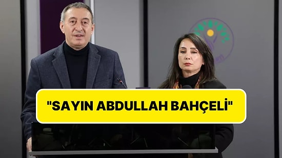 Kayyum Kararına Tepki Gösteren DEM Partili Tülay Hatimoğulları Yanlışlıkla "Sayın Abdullah Bahçeli" Dedi