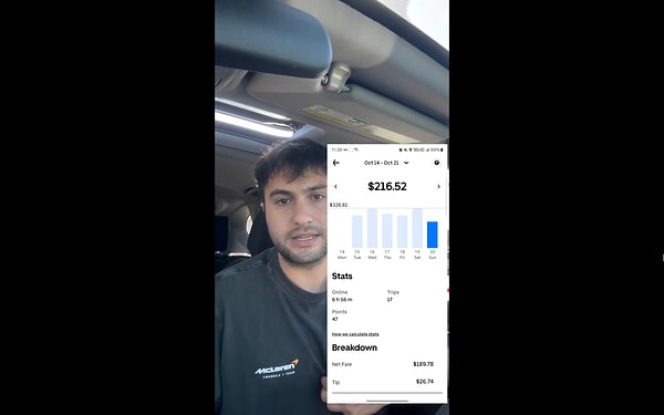 Giderlerini de videoya not düşen gencin kazancı, pek çok kişiye fikir oldu.