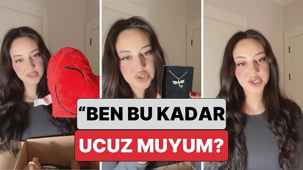 Sevgililer Günü'nde Erkek Arkadaşının Aldıklarını Beğenmeyen Kadın İsyan Etti: "Ben Bu Kadar Ucuz muyum?"