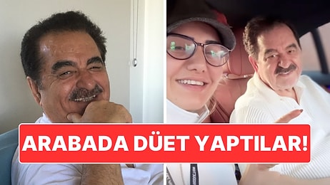 İmam Nikahı İddiaları Sonrası İbrahim Tatlıses’ten Yeni Video! Yardımcısı Tuğçe ile Arabada Düet Yaptı