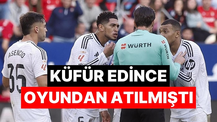 Carlo Ancelotti Kırmızı Kart Gören Futbolcusu Jude Bellingham'ı Savundu