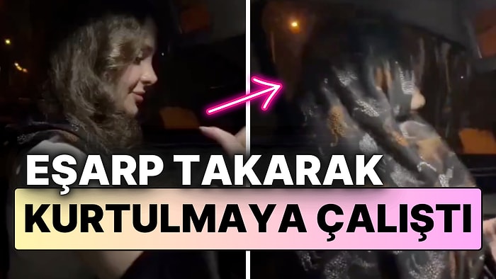 Alkollü Yakalanmamak İçin Eşarp Taktığı İddia Edilen Kadın Sürücü Gündem Oldu