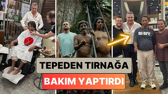 Alper Rende Modern Yaşamla Tanıştırdıktan Sonra İstanbul'a Getirdiği Kabile Üyesine Bakım Yaptırdı