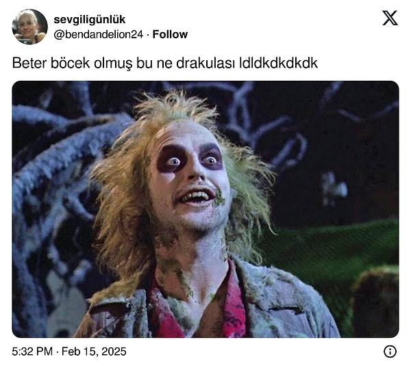 Gelin, Dracula Tamer Karadağlı için kimler ne demiş beraber görelim! 👇