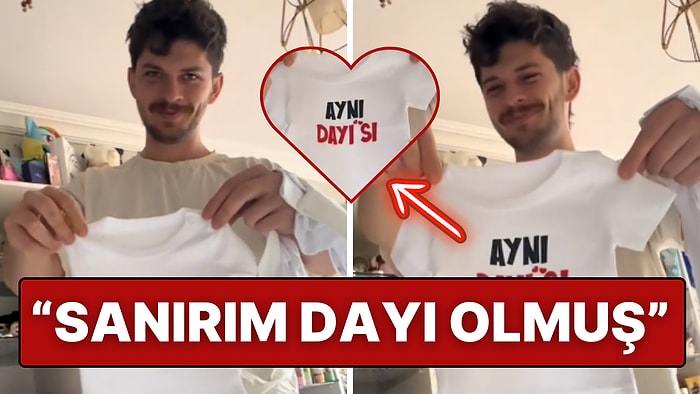 Dayı Olmaya Hazırlanan Genç, Yeğenine Olan Düşkünlüğünü Aldığı Hediyelerle Kanıtladı!