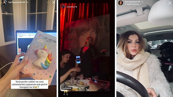 Cemal Can'ın Maç Keyfinden Berfu Yenenler'in Unicorn'una 16 Şubat'ta Ünlülerin Yaptığı Instagram Paylaşımları