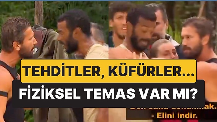 "Bak Türkiye'ye Girebilir misin?" Survivor'da Efecan ve Adem Kavgası Büyüdü, İkiliyi Zor Ayırdılar!