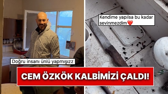 Cem Özkök 92 Yaşındaki Remzi Amcanın Evini Temizleyerek Yaşanabilir Hale Getirdi