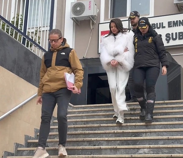 Paylaşımı sebebiyle kısa süre içerisinde 'Müstehcenlik' suçundan ikinci kez gözaltına alınan Taşkın, geceyi Ahlak Büro Amirliğinde geçirmişti.