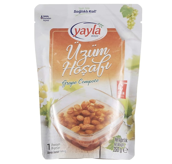 11. Yayla Üzüm Hoşafı (250 Gr)