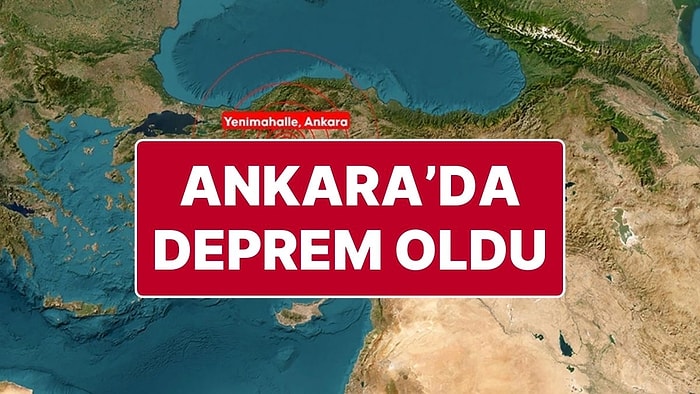 Ankara’da Deprem Oldu: AFAD, Depremin Büyüklüğünü 3.5 Olarak Duyurdu