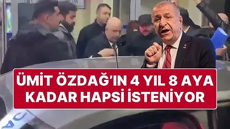 Ümit Özdağ Hakkında İddianame Hazırlandı: 4 Yıl 8 Aya Kadar Hapis Cezası İsteniyor