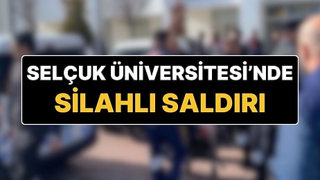 Konya Selçuk Üniversitesi’nde Silahlı Saldırı: Dekan Yardımcısını Vurup İntihar Girişiminde Bulundu