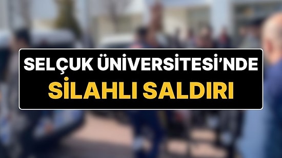 Konya Selçuk Üniversitesi’nde Silahlı Saldırı: Dekan Yardımcısını Vurup İntihar Girişiminde Bulundu