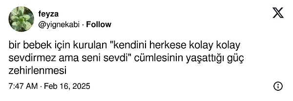 Feci ego yapar yalnız.