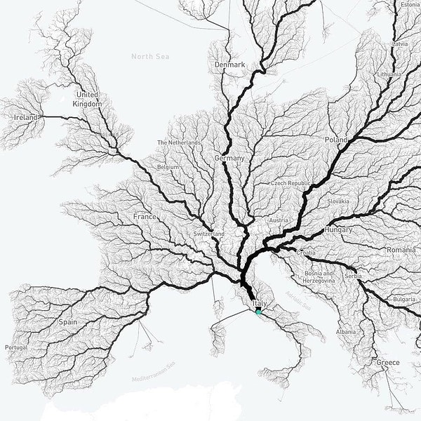 6. Bütün yollar gerçekten Roma'ya mı çıkar?