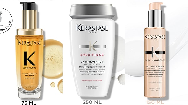 Kerastase saç bakım ürünlerinde %20 indirim!