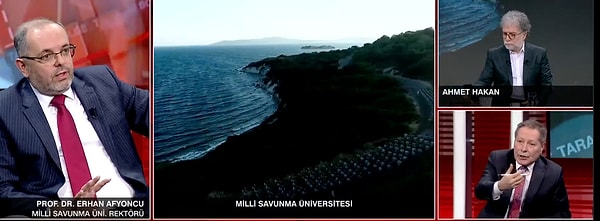 Milli Savunma Üniversitesi Rektörü Prof. Dr. Erhan Afyoncu, CNN Türk’te Ahmet Hakan’ın sunduğu programa konuk oldu.