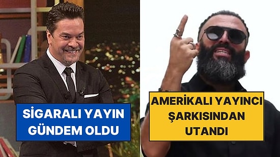 Beyaz Show'da Sigara İçilen Anlardan Amerikalı Yayıncının Turabi Yorumuna TV Dünyasında Bugün Yaşananlar