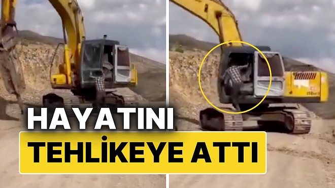 Adıyaman’da Kontrolsüz İş Makinesi Büyük Tehlike Yarattı: Kahramanca Müdahale Kazayı Önledi