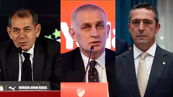 TFF'de yapılması planlanan üçlü zirveye Galatasaray'dan veto geldi. Sarı kırmızılı camianın başkanı Dursun Özbek "Katılmayacağım" dedi.