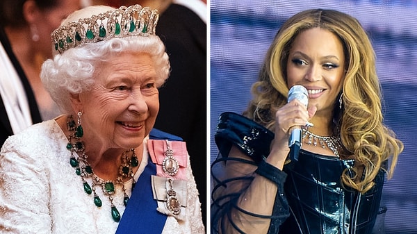 3. Kraliçe Elizabeth ve Beyonce