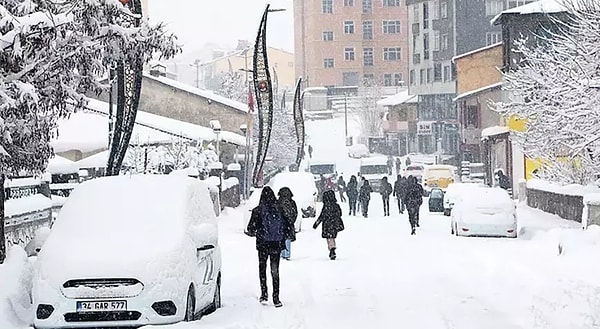 AKOM’un tahminlerine göre kar kalınlığı bölgelere göre değişecek: