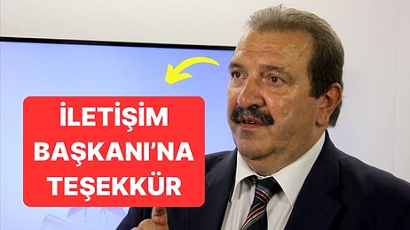 İletişim Başkanı Fahrettin Altun'a Aram Kuran'dan Teşekkür