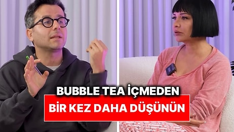 Evrim Akın’ın Programına Katılan Diyetisyen Ersin Özdemir En Zararlı İçeceğin Bubble Tea Olduğunu Anlattı