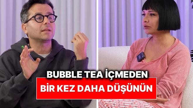 Evrim Akın’ın Programına Katılan Diyetisyen Ersin Özdemir En Zararlı İçeceğin Bubble Tea Olduğunu Anlattı