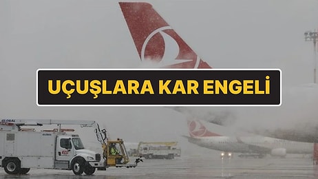 İstanbul’da Kar Alarmı: Sabiha Gökçen Havalimanı’nda Uçuşlara Kar Engeli