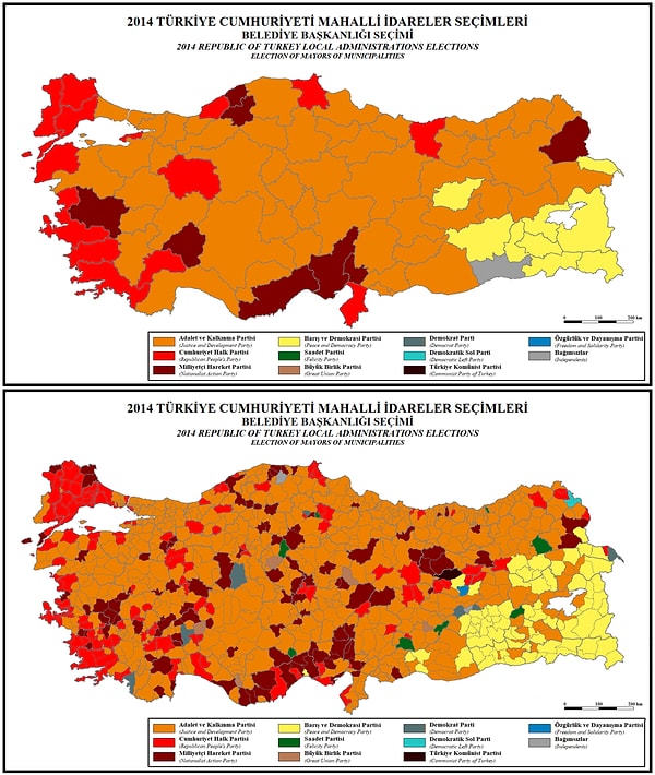 30 Mart 2014: Türkiye'deki yerel seçimler.