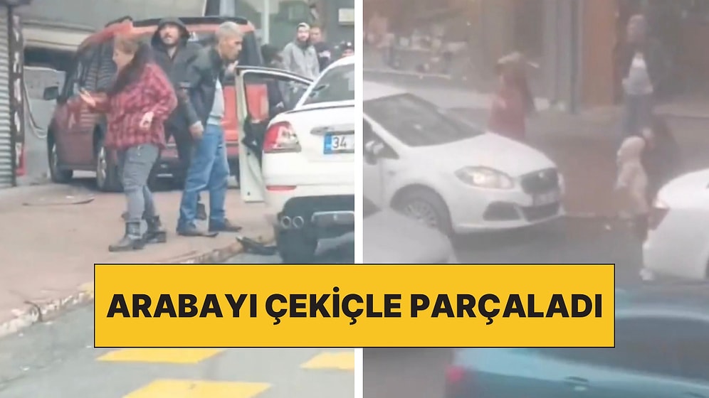 Araba Alması İçin Kredi Çektiği Eşi Ödemeleri Yapmayınca Arabayı Çekiçle Parçaladı