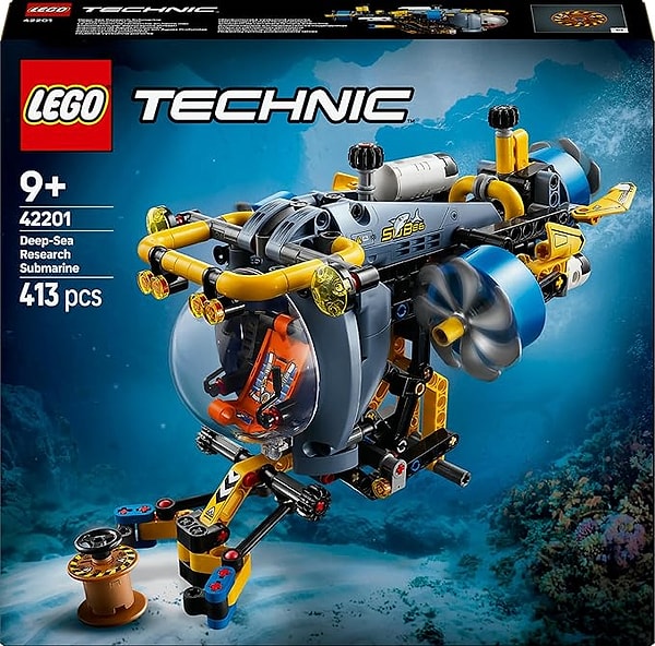 LEGO Technic Derin Deniz Araştırma Denizaltısı Oyuncağı