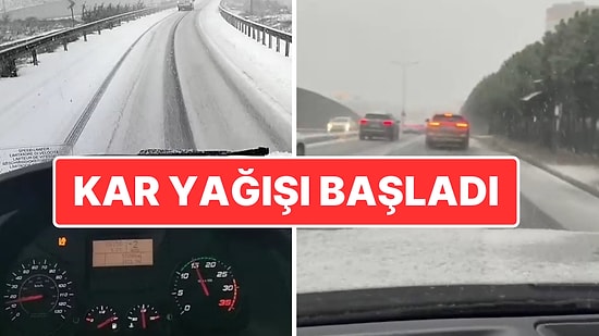 İstanbul’da Beklenen Kar Yağışı Başladı: İBB Başkanı Ekrem İmamoğlu’ndan Kar Uyarısı