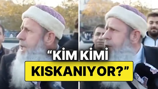 Sokak Röportajında Konuşan Bir Vatandaş 'Avrupa Bizi Kıskanıyor' Sözüne İsyan Etti!