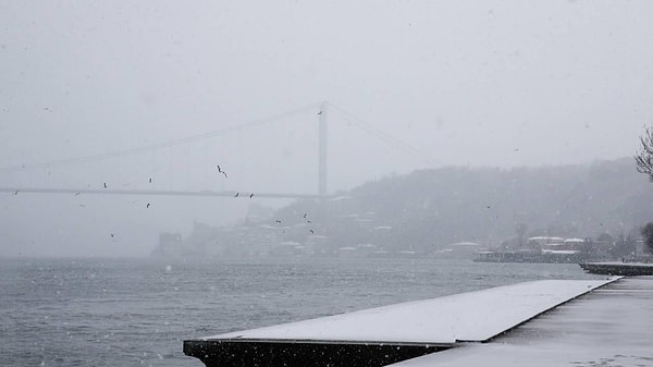 Ulaştırma ve Altyapı Bakanlığı, İstanbul Boğazı'nda gemi trafiğinin yoğun sis nedeniyle oluşan kısıtlı görüş şartları sebebiyle çift yönde ve geçici olarak askıya alındığını duyurdu.