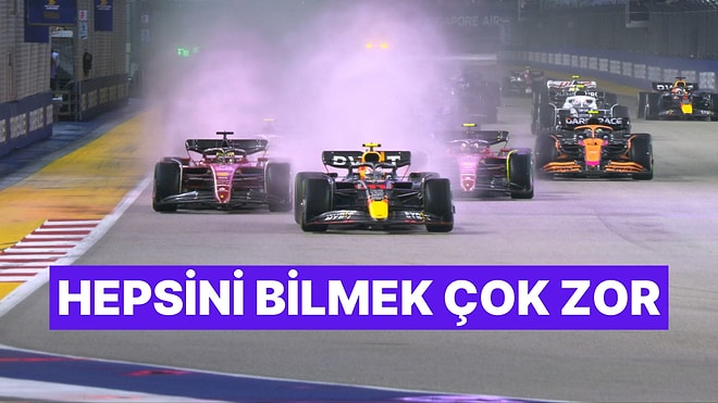 F1 Tutkunları Buraya: Yarış Pistlerine Ne Kadar Hakim Olduğunu Ölçüyoruz