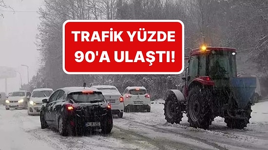 İstanbul'da Kar Görüldü: Şile Otoyolu'nun Bir Bölümü Ulaşıma Kapandı!