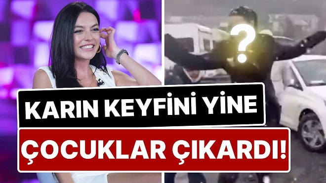 Kız Neşesinin Vücut Bulmuş Hali: Melis Sezen Deha Setinde Kar Yağdığını Fark Ettiği Gibi Kendini Kaybetti!