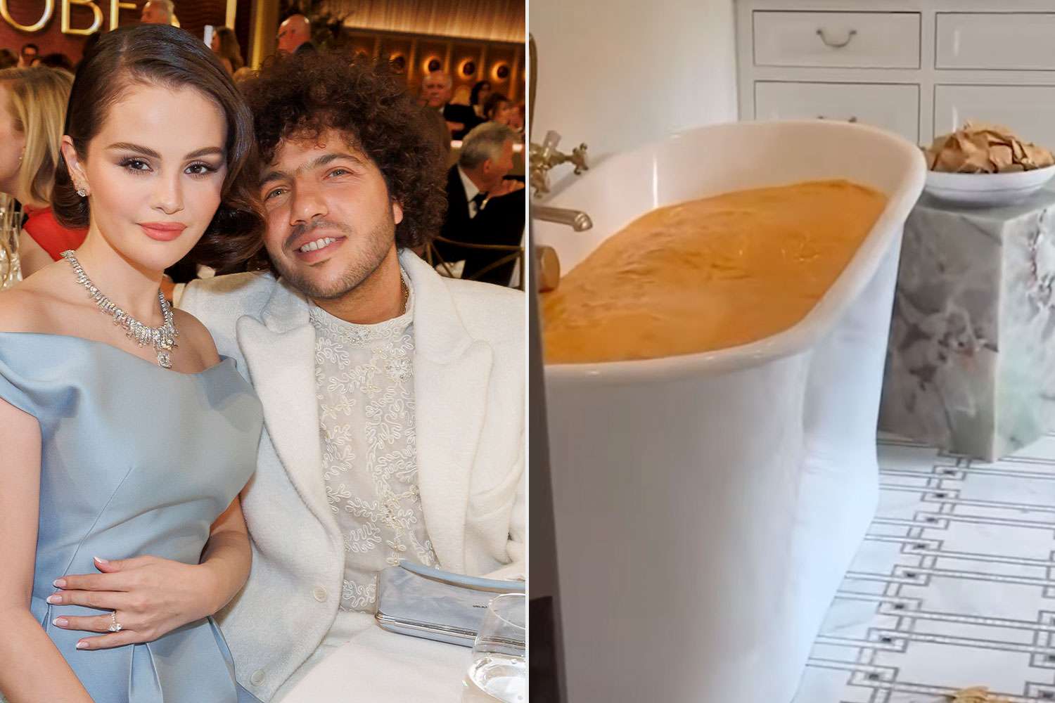 Benny Blanco’s Bizarre Valentine’s Gift to Selena Gomez A Bathtub Full