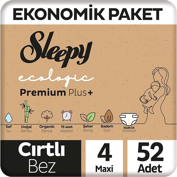 Sleepy Ecologic Premium Plus Bebek Bezi