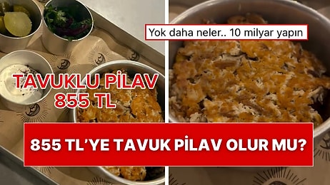 Fiyat Algımızı Yitiriyoruz: İstanbul’da Bir Kafede Tavuk Pilav 855 TL’ye Satılıyor