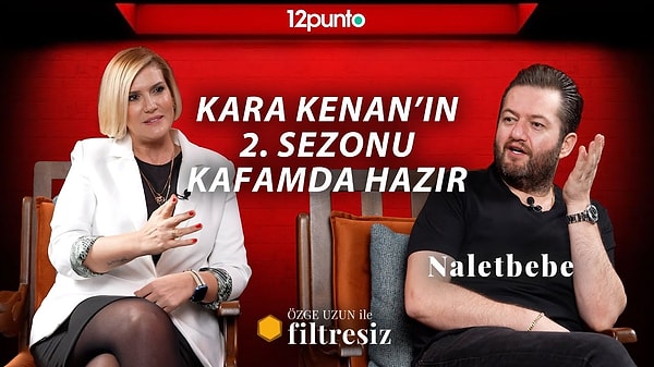 12punto YouTube kanalında Özge Uzun'un programına konuk olan Başdoğan, Kara Kenan ve kariyeri hakkında konuştu.