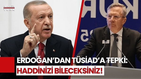 Geçtiğimiz günlerde TÜSİAD Başkanı Orhan Turan hükümeti hukukun üstünlüğü konusu üzerinden eleştirmişti.